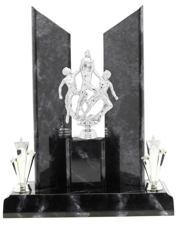 Aussie Rules Timber Trophy (Black Marble Look)