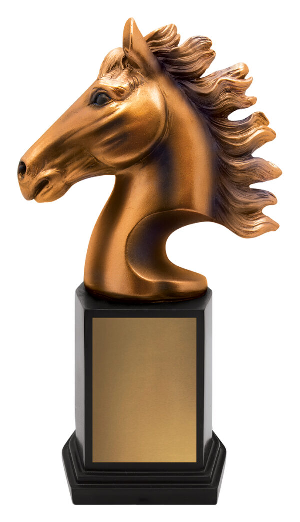 Bronze Colour Horse Head - Image 2