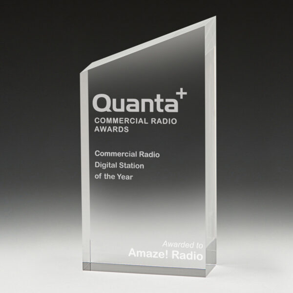 Pinnacle Acrylic, Imposing Peak Design, 40mm thick in Gift Box. - Image 2