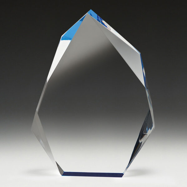 Acrylic Matterhorn, Standout Acrylic Peck with vibrant Blue Accent. - Image 2