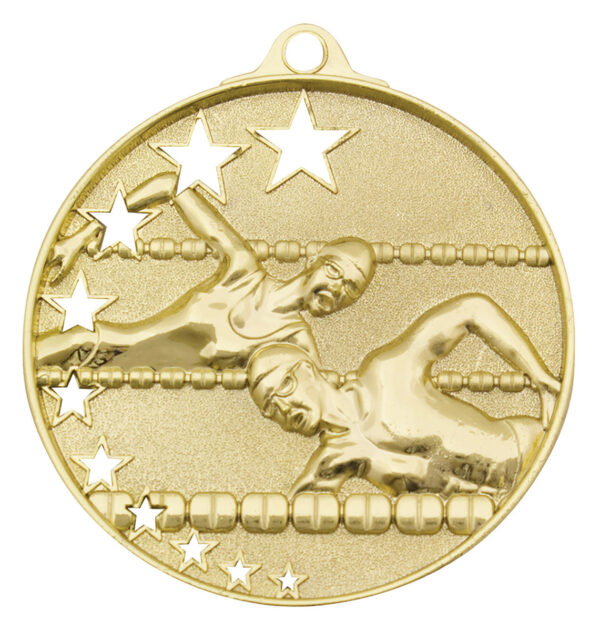 3 D Medals Hollow Star Series (52mm) - Image 4
