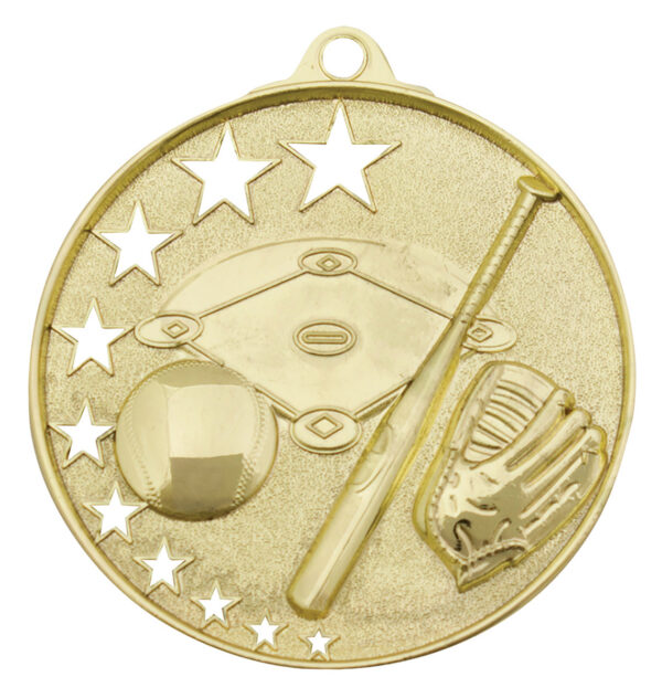 3 D Medals Hollow Star Series (52mm) - Image 5