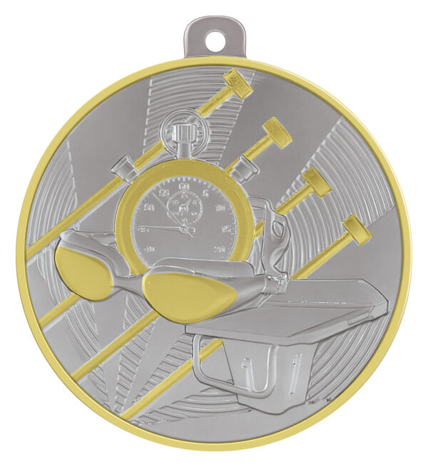 Lumina Series Medal, Gold / silver, (60mm) - Image 3
