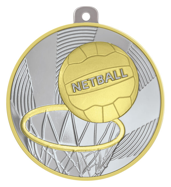 *NEW* Netball Medal (60mm)