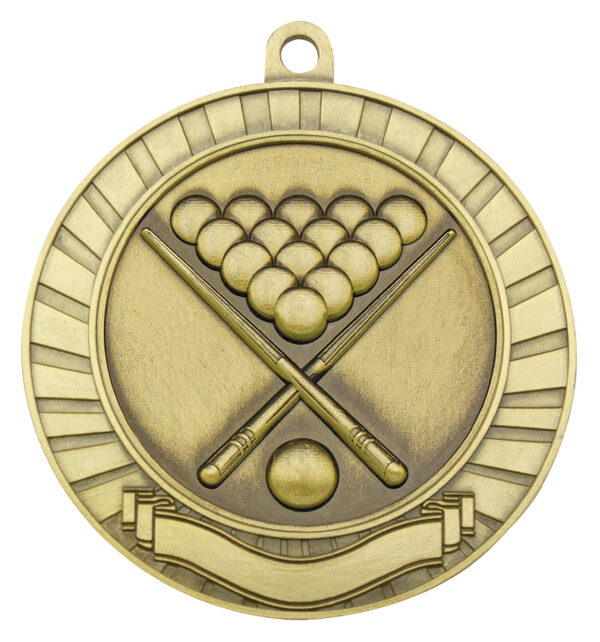 Eco Scroll Medal (70mm) Gold or Silver colour. - Image 12