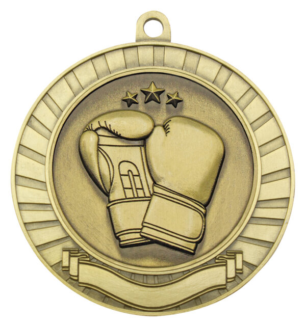 Eco Scroll Medal (70mm) Gold or Silver colour. - Image 13