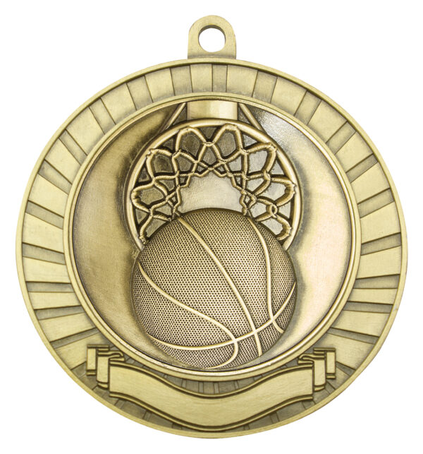 Eco Scroll Medal (70mm) Gold or Silver colour. - Image 14