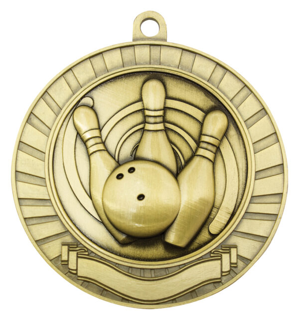 Eco Scroll Medal (70mm) Gold or Silver colour. - Image 19