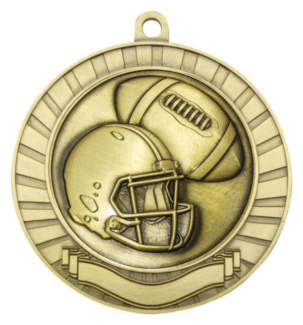 Eco Scroll Medal (70mm) Gold or Silver colour. - Image 20