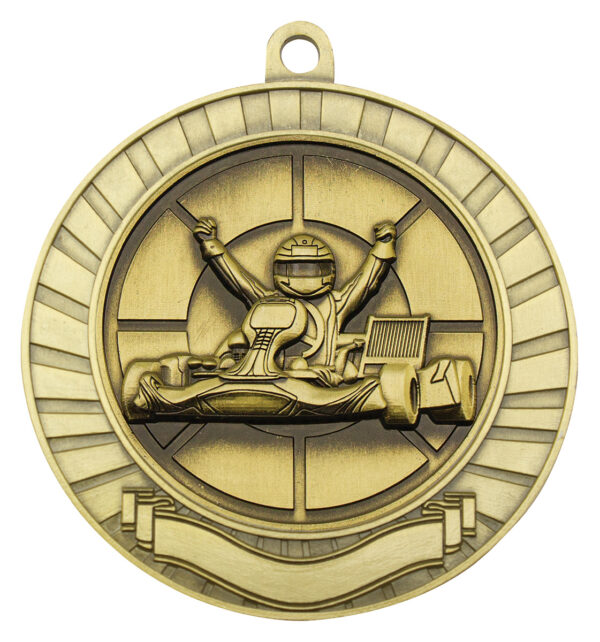 Eco Scroll Medal (70mm) Gold or Silver colour. - Image 22
