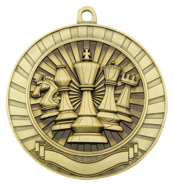 Eco Scroll Medal (70mm) Gold or Silver colour. - Image 27