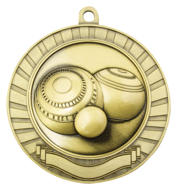 Eco Scroll Medal (70mm) Gold or Silver colour. - Image 28