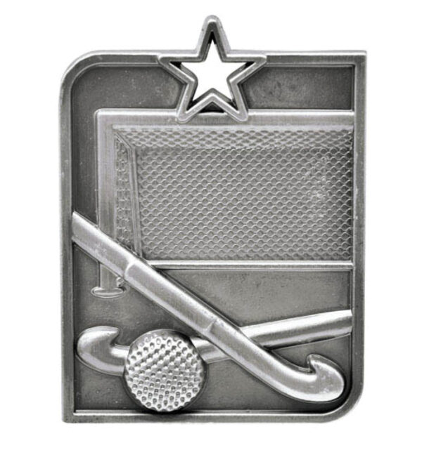 Hockey rectangle medal Gold, Silver or Bronze. - Image 3