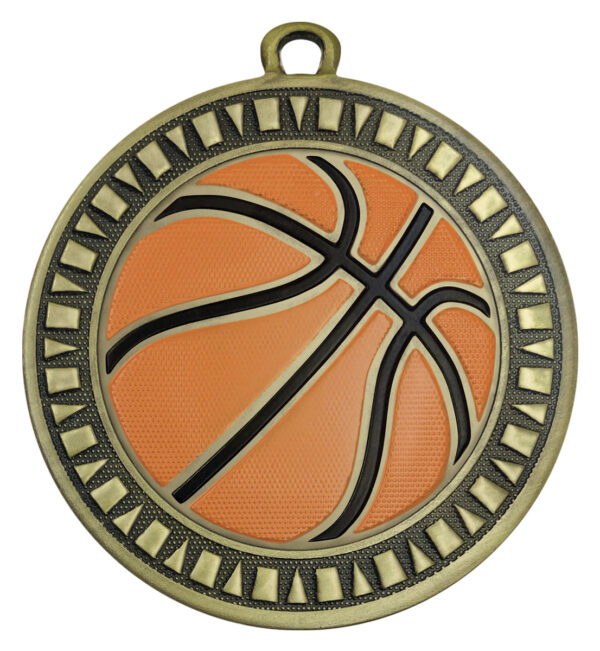 Basketball Medal (50mm). - Image 2