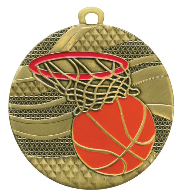 Basketball Medal (50mm).