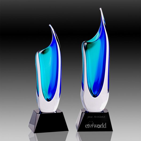 Crystal Vase Sculpture.