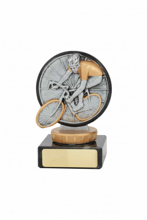 Cycling Trophy marble base. - Image 4