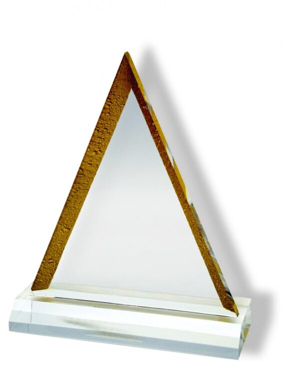 Pyramid Acrylic Gold.