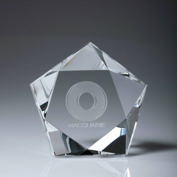 Star Crystal paperweight.