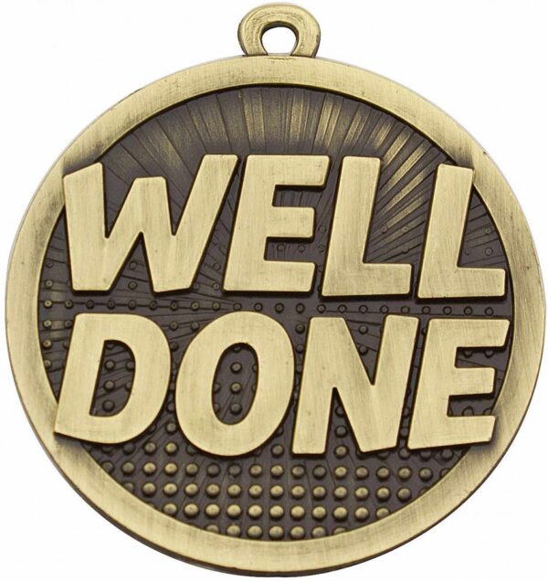 Well Done Medal (50mm).