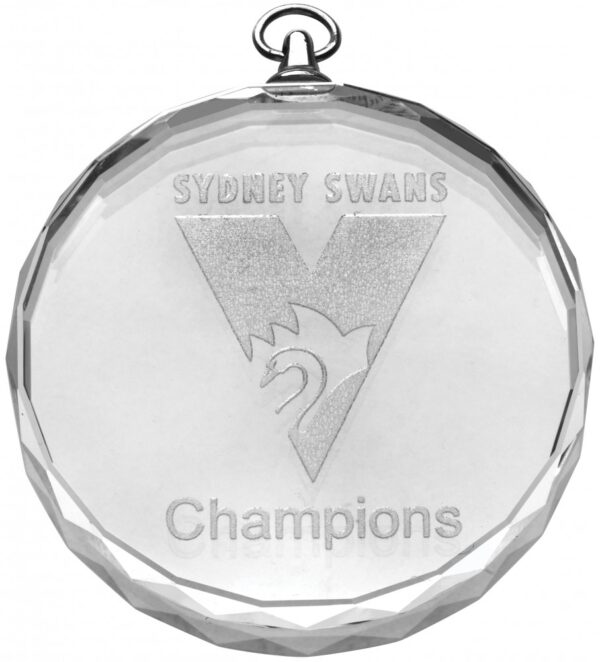 Crystal Medal 60mm.