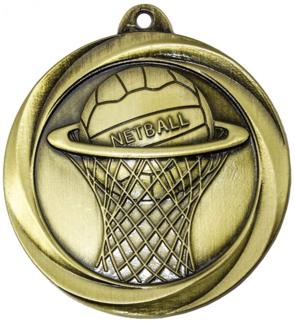 Netball Medal (50mm)