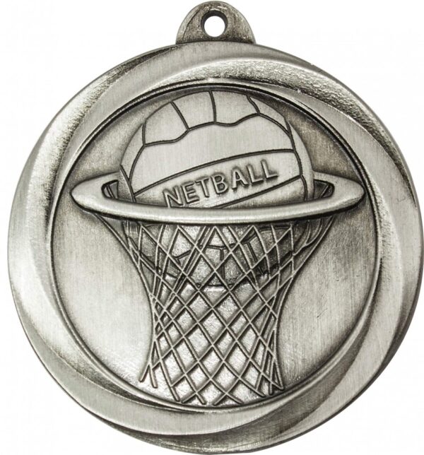 Netball Medal (50mm) - Image 2