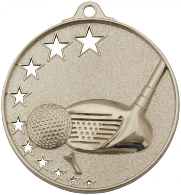Golf Ball on Tee Medal. - Image 2