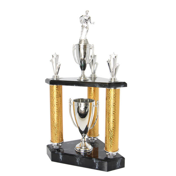 3 post trophy (490mm high)