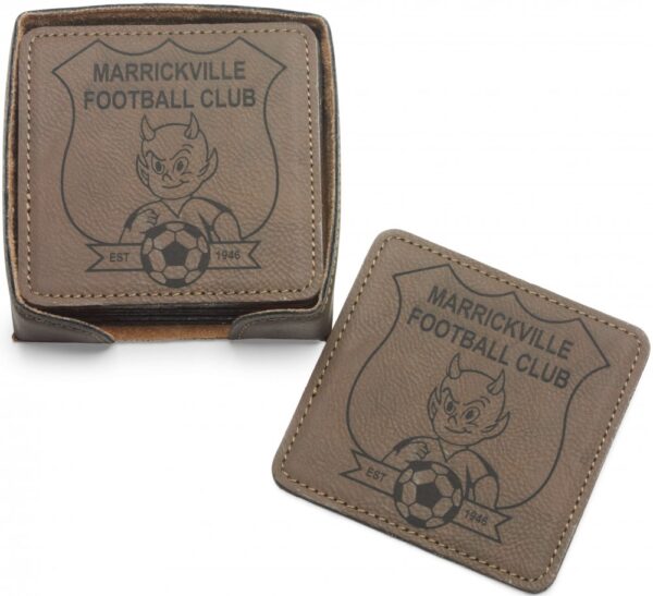 Leatherette Coasters (set of 6)
