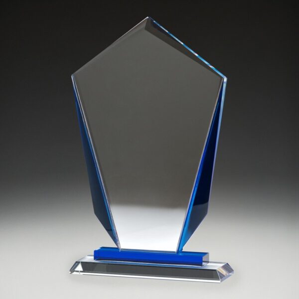 Blue Keystone Glass 12mm thick.