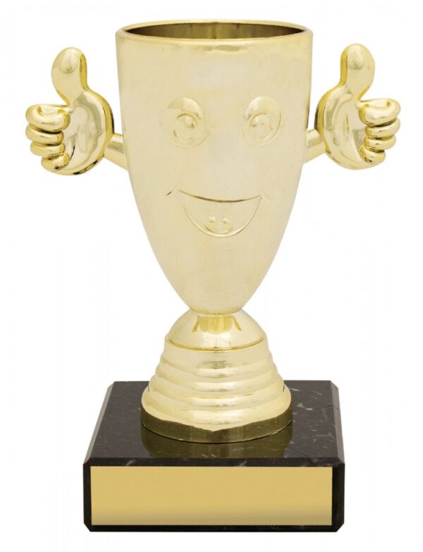 Plastic Happy cup.