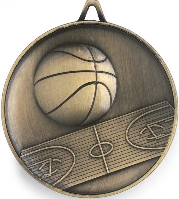 Basketball (62mm) Gold Only.