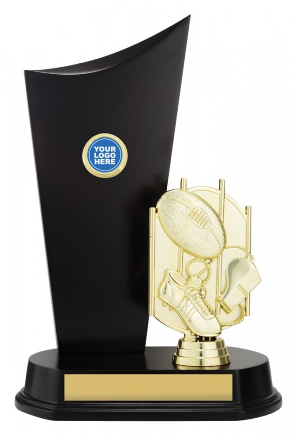 Timber Trophy 3 sizes and (interchangeable figurine for many sports)