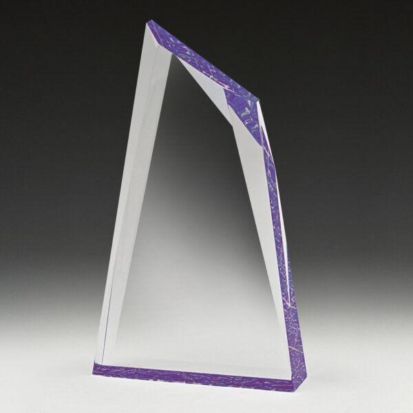 Acrylic Charger, Iconic Peck 25mm thick with Striking Facets & Outstanding colour Highlight, in gift box. - Image 4