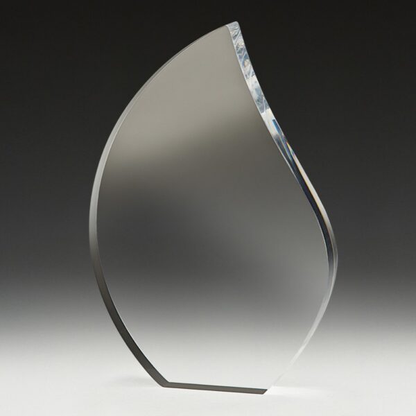 Tivoli Acrylic, Freestanding Teardrop 20mm thick, in Gift Box. - Image 2